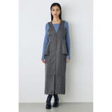 素材アソートペプラムジップジャンスカ | AZUL BY MOUSSY | 詳細画像19 