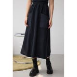 BLK | キルティングデザインカットスカート | AZUL BY MOUSSY