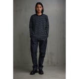 総柄ジャガードニットトップス | AZUL BY MOUSSY | 詳細画像14