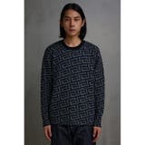 総柄ジャガードニットトップス | AZUL BY MOUSSY | 詳細画像15