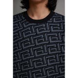 総柄ジャガードニットトップス | AZUL BY MOUSSY | 詳細画像18