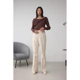 VENUSフレアパンツ | AZUL BY MOUSSY | 詳細画像4 