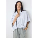 フロントタック半袖ドルマンブラウス | AZUL BY MOUSSY | 詳細画像28 