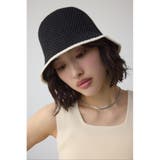 BLK | サーモ配色ハット | AZUL BY MOUSSY