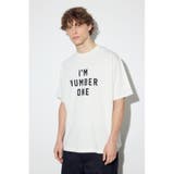 I'M NUMBER ONE Tシャツ | AZUL BY MOUSSY | 詳細画像3 