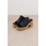 センターシームコルクウェッジサンダル | AZUL BY MOUSSY | 詳細画像13 