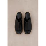 センターシームコルクウェッジサンダル | AZUL BY MOUSSY | 詳細画像15 