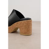 センターシームコルクウェッジサンダル | AZUL BY MOUSSY | 詳細画像18 