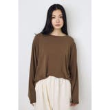 BRN | シアーカットトップス | AZUL BY MOUSSY
