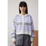 2WAYマルチボーダーニットカーディガン | AZUL BY MOUSSY | 詳細画像16