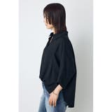 楊柳タックヘムコクーンシャツ | AZUL BY MOUSSY | 詳細画像11