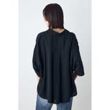 楊柳タックヘムコクーンシャツ | AZUL BY MOUSSY | 詳細画像12
