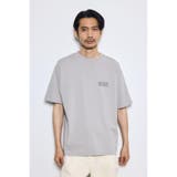 引き揃え天竺バックメッセージロゴTシャツ | AZUL BY MOUSSY | 詳細画像35 