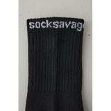 ロゴジャガードミドルソックス | AZUL BY MOUSSY | 詳細画像6 