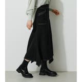 TWILL MERMAID SKIRT | AZUL BY MOUSSY | 詳細画像12
