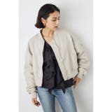 IVOY3 | ショート中綿MA-1 | AZUL BY MOUSSY
