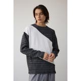 ヘビーワッフルバイカラートップス | AZUL BY MOUSSY | 詳細画像39 