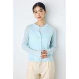 シアーリブ長袖ニットカーディガン | AZUL BY MOUSSY | 詳細画像28