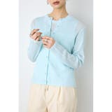 シアーリブ長袖ニットカーディガン | AZUL BY MOUSSY | 詳細画像31
