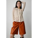 FAUX LEATHER HALF PANTS | AZUL BY MOUSSY | 詳細画像13 