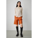 FAUX LEATHER HALF PANTS | AZUL BY MOUSSY | 詳細画像14 