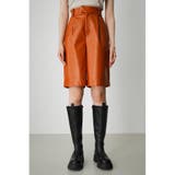FAUX LEATHER HALF PANTS | AZUL BY MOUSSY | 詳細画像15 