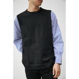 SHIRT LAYERED KNIT TOPS | AZUL BY MOUSSY | 詳細画像12