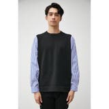 SHIRT LAYERED KNIT TOPS | AZUL BY MOUSSY | 詳細画像15