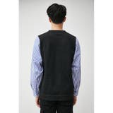 SHIRT LAYERED KNIT TOPS | AZUL BY MOUSSY | 詳細画像17