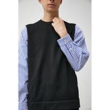SHIRT LAYERED KNIT TOPS | AZUL BY MOUSSY | 詳細画像11