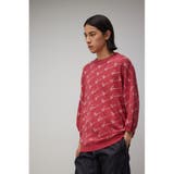 総柄7分袖ニットプルオーバー | AZUL BY MOUSSY | 詳細画像24