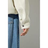 フェイクレザーミドルブルゾン | AZUL BY MOUSSY | 詳細画像10