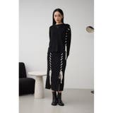 ステッチデザインニットトップス | AZUL BY MOUSSY | 詳細画像18