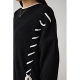 ステッチデザインニットトップス | AZUL BY MOUSSY | 詳細画像23