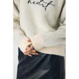 シャギーアソートロゴニット | AZUL BY MOUSSY | 詳細画像9