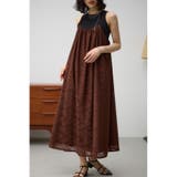 D/BRN3 | レースホルターネックキャミワンピース | AZUL BY MOUSSY