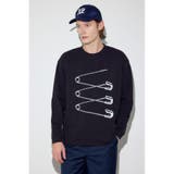 SAFETY PIN長袖Tシャツ | AZUL BY MOUSSY | 詳細画像14