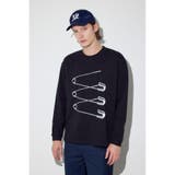 SAFETY PIN長袖Tシャツ | AZUL BY MOUSSY | 詳細画像15