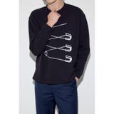 BLK | SAFETY PIN長袖Tシャツ | AZUL BY MOUSSY