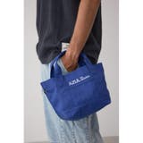 BLU | ロゴ刺繍ミニトートバック | AZUL BY MOUSSY
