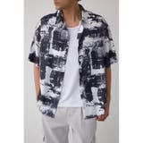 柄WHT5 | ジョーゼットバリアスシャツ | AZUL BY MOUSSY