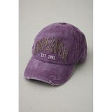 ピグメントダメージ3D刺繍キャップ | AZUL BY MOUSSY | 詳細画像12