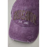 ピグメントダメージ3D刺繍キャップ | AZUL BY MOUSSY | 詳細画像17