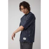 レザーライク半袖Tシャツ | AZUL BY MOUSSY | 詳細画像20 