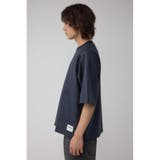 レザーライク半袖Tシャツ | AZUL BY MOUSSY | 詳細画像23 