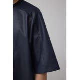 レザーライク半袖Tシャツ | AZUL BY MOUSSY | 詳細画像26 