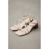 ナロークロスストラップサンダル | AZUL BY MOUSSY | 詳細画像4