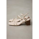 ナロークロスストラップサンダル | AZUL BY MOUSSY | 詳細画像5