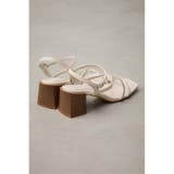 ナロークロスストラップサンダル | AZUL BY MOUSSY | 詳細画像6