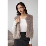 フェイクファ-ベスト | AZUL BY MOUSSY | 詳細画像14 